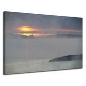 shumee Platno Narava Zahajajoče sonce 120x80