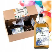 B.U. KOMPLET ZA IZDELAVO ZA FANTKA DARILNA ŠKATLA ZA GIN 500 ML ZA ROJSTNI DAN