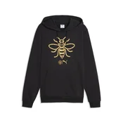 PUMA Manchester City ftblCulture Hoodie Men, Sport, Black/Flaxen, XS