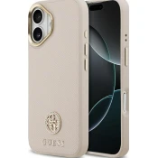 Guess OVITEK GUESS Z ZRNATIM STRASS LOGOM ZA IPHONE 17 MAGSAFE Z LUKSUZOM