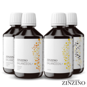 Zinzino Hrvatska Zinzino BalanceOil+, 300 ml, visok sadržaj Omega-3 (EPA + DHA) masnih kiselina Okus: naranca - limun - menta