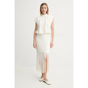 Bruuns Bazaar Cocktail obleka Pentzia Malisa BBW4432 Bela Regular Fit