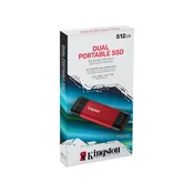 KINGSTON Dual Portable 512GB eksterni SSD SPSD/512GB