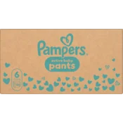 Pampers plenice ABD hlačne, mesečno pakiranje št.6 120 kos (13-19kg)