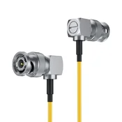 Accsoon Right Angle SDI to Right Angle SDI cable -YELLOW