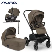 nuna® otroški voziček 4v1 mixx™ next + arra™ flex pistachio + isofix baza next