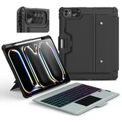 Nillkin Bumper Combo ovitek s tipkovnico za iPad Pro 13 (2024) – črna