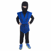 Otroški modri ninja kostum (M)