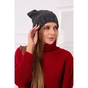 marka niezdefiniowana Cap with fleece Ula K271 graphite