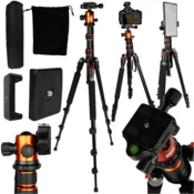 shumee Stativ za kamero DNA PS1 PRO za kamero, držalo za telefon, 170 cm do 8 kg