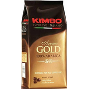 Kimbo Aroma Gold kava v zrnu, 100 % arabika, 250 g