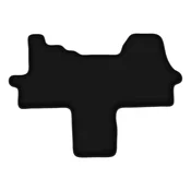 Črne velur preproge BASIC za: Peugeot Boxer II kombi (2006-2014)