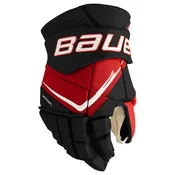 Hokejske rokavice Bauer Vapor FLYPRO Black/Red Intermediate 13 palcev