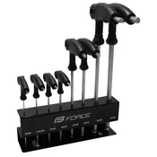 Force set od 8 t šestougaonih (imbus) kljuceva force 2-10mm sa stalkom ( 89510 )