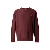Carhartt WIP Majica American Script temno rdeča