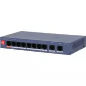 DAHUA CS4010-8ET2GT-60 10-Port Cloud Managed Desktop Switch with 8-Port PoE (LAN04794)