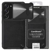 Maska za Samsung S23 Plus/ S916B Nillkin CamShield Leather S crna