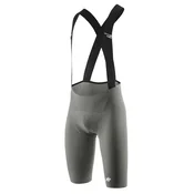 Hlače ASSOS EQUIPE R Bib Shorts S11, rob zelene barve (S)