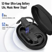 INF Bele Bluetooth slušalke SP97 z mikrofonom za odpravljanje šumov Black, (5000130453)
