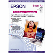 EPSON papir Matte Heavyweight, 167g, A3+, 50 listov
