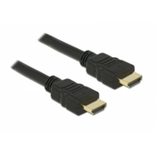 HDMI kabel z mrežno povezavo  0,5m Delock črn, High Speed