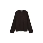 VERO MODA Pulover VMLea čokolada
