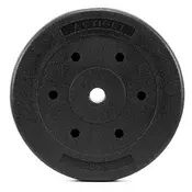 springos Bitumenska utež 15 kg, kompozitni disk za vzviževanje, premer 29 mm, disk za ročke., (5000218305)