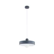 Luster na sajli NEVERA 1xE27/15W/230V siva