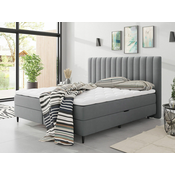 Boxspring krevet NK341, Podrucje za spavanje: 160 x 200 cm, Boja: Swing 17