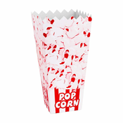 NEW Škatla PopCorn 7x22x10,5cm LARGE 1,7L 100 kosov.