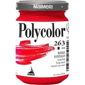 Maimeri Vynil Polycolor Akrilna barva Sandal Red 263 140 ml 1 kos