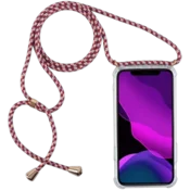 Prozoren ovitek z vrvico Bigcousin za OPPO Reno 2Z – pisana vrvica