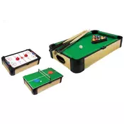 Igra Namizni biljard 3v1 Triple-Play 60 cm