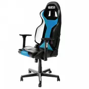 GRIP Gaming/office chair Black/Light Blue Sky