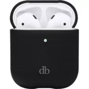 OEM DBRAMANTE1928, Etui za slušalke AirPods s certifikatom Costa Rica GRS, Črna, (5000227535)