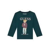 Guess Bluza N6YI06 K3794 Temno zelena Regular Fit