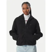 Tommy Jeans Umetni kožuh Teddy DW0DW23291 Črna Regular Fit