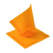 shumee Restavracijski prtički TENDANCE 38cm x 38cm oranžni s črtami 50 kosov 21-75
