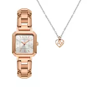 Armani Exchange Ročna ura Leila AX7167SET Zlata