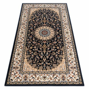 eoshop Volnena preproga NAIN Roses, okvir 7177/51011 beige/preto ( - Velikost: 200x300 cm)