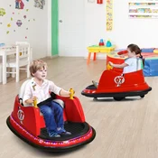 Costway Otroški električni avto na baterije 6V 57x75x42 cm rdeč