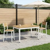 Vidaxl Klubska miza NAARDEN Beljenje 49 x 68,5 x 36 cm