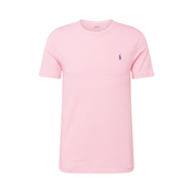 Pamucna majica Polo Ralph Lauren za muškarce, boja: ružicasta, bez uzorka