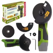 Procraft Akumulatorski mini kotni brusilnik PGA12 1B