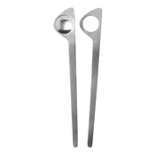 Set žlic za solato ARNE JACOBSEN, set 2 kosov, srebrna, nerjaveče jeklo, Stelton