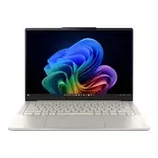 LENOVO Yoga Slim 7i Aura Edition prenosnik, Intel Core Ultra 5 226V, 14 2.8K WQXGA+ OLED, 16 GB RAM, 512 GB SSD, integrirana grafika (UMA), Windows 11 Home, barva Seashell, 3-letna garancija