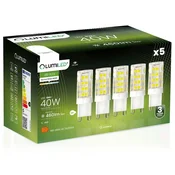 LUMILED 5x G9 LED kapsulna žarnica 5W = 40W 460lm 4000K nevtralna 360°