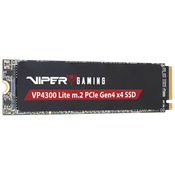 Patriot VP4300 Lite/4TB/SSD/M.2 NVMe/Black/5R