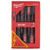 Milwaukee set odvijaca Tri-Lobe 1000V VDE Slim 7/1 4932478738
