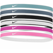 Traka za glavu Nike Swoosh Sport Headbands 6 PK Tipped